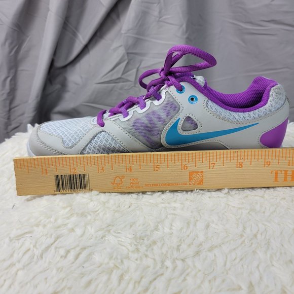 Nike Lunar Forever 2 Training Running Sneaker Women's Size 7.5 Gray Purple - Picture 15 of 16